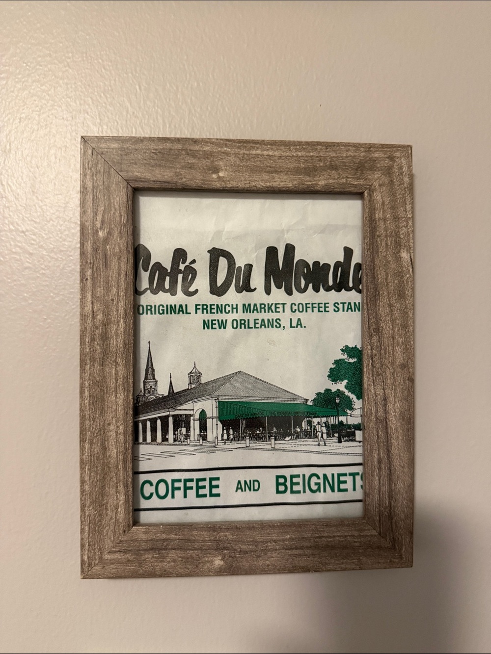 Framed Wall Art - Green & Brown